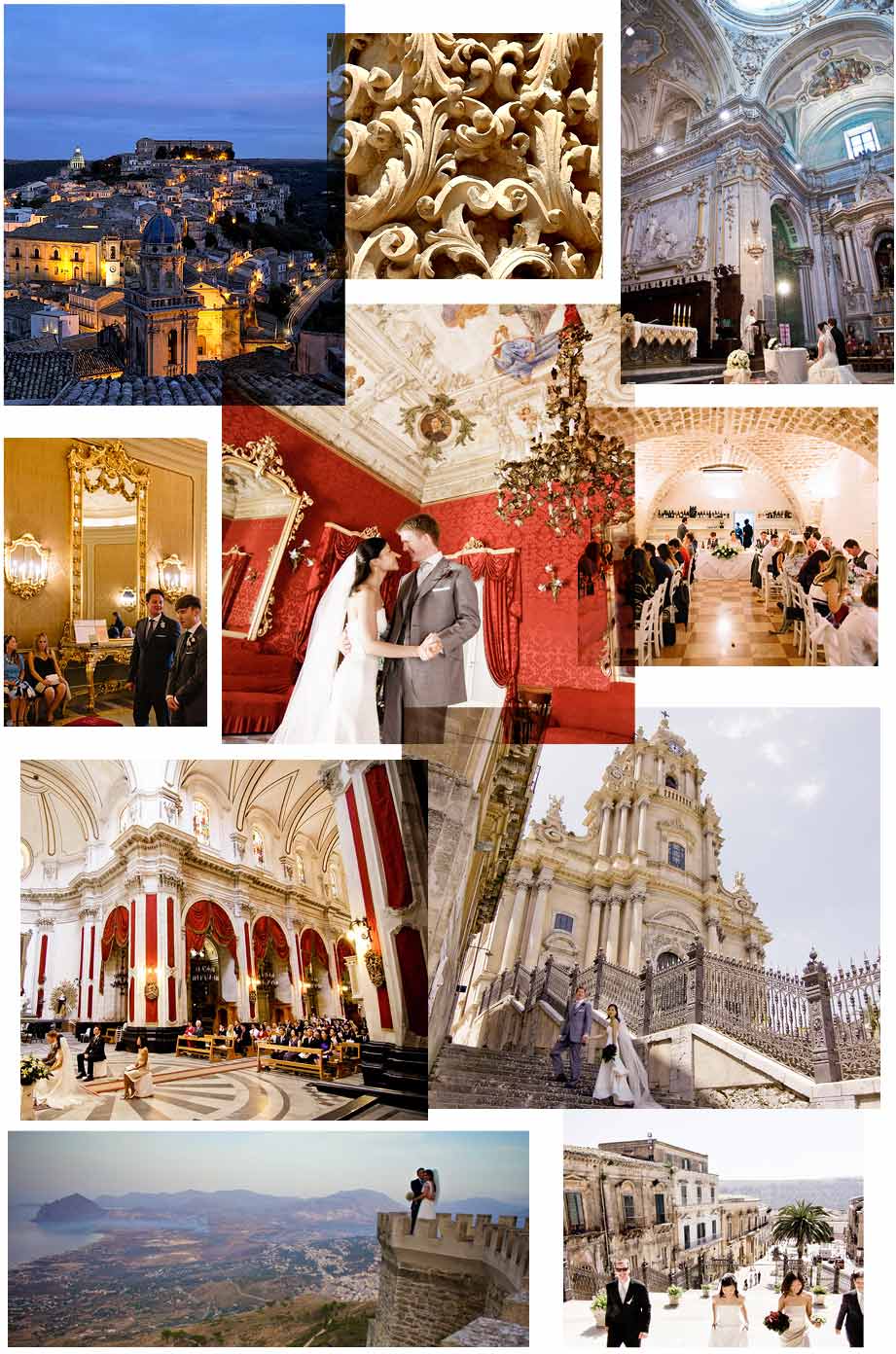 Wedding in Sicily Baroque allure